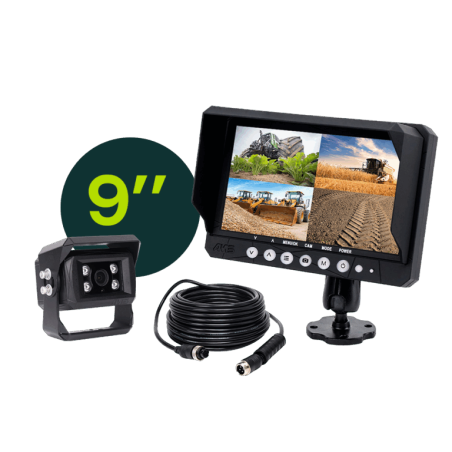 Kit vidéo AMS 4 entrées 9" 1 caméra Kits vidéos