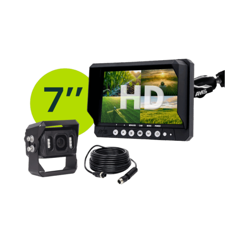 Kit AMS 7“ HD - 4 entrées - 1 caméra Kits vidéos