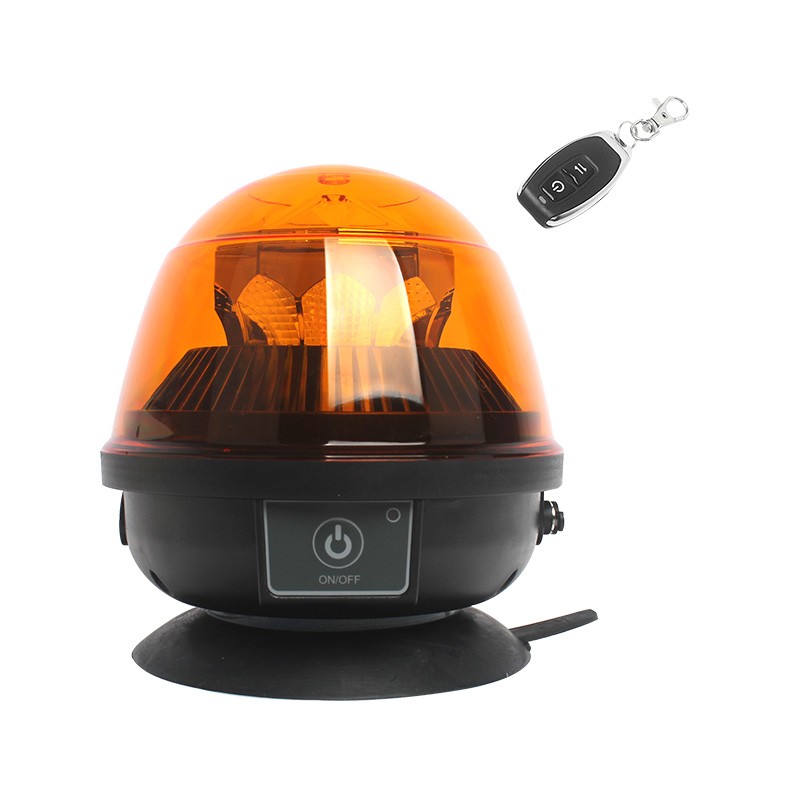 Gyrophare AMS LED sans fil avec télécommande Feux & gyrophares
